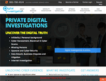 Tablet Screenshot of digitalinvestigation.com